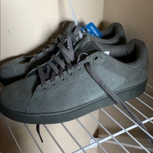 K Swiss grey suede